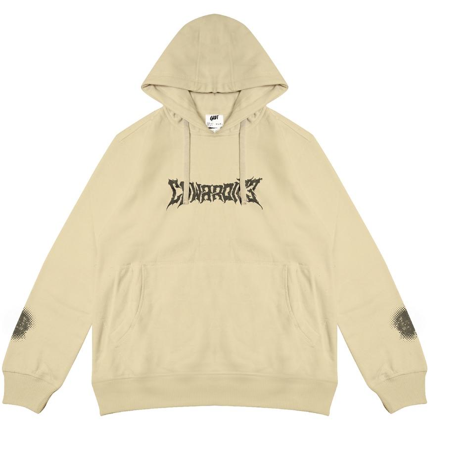 (TERBARU) GRDT Defeater Hoodie Cream