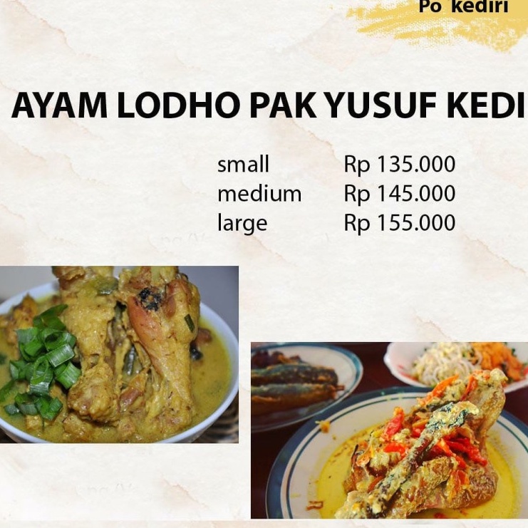

ayam lodho pak yusuf kediri