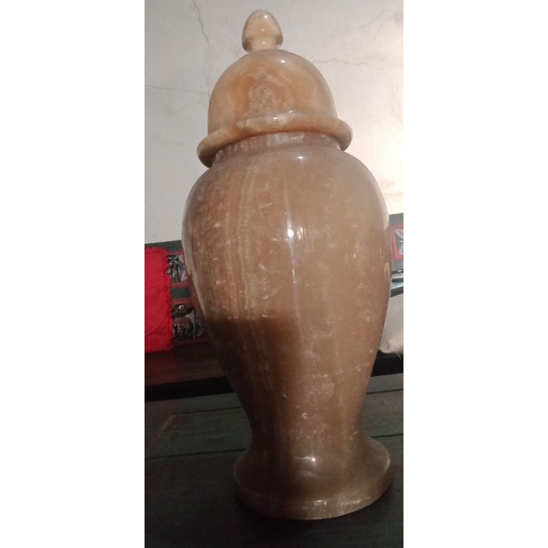 Guci Marmer Onix Besar Tinggi