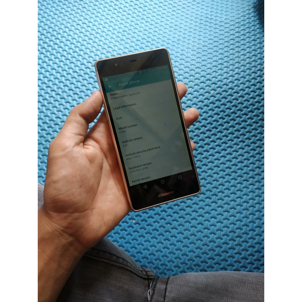 HANDPHONE HP FUJITSU F03H 2/16GB HP AJA SECOND SEKEN BEKAS MURAH