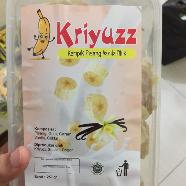 

Kripik Pisang Rasa “Vanilla Milk”