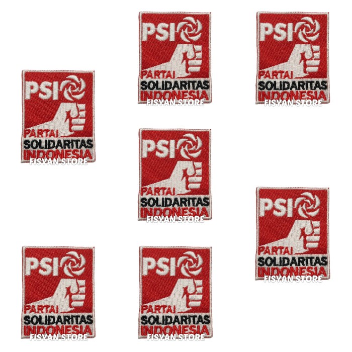 Badge Bet Partai Solidaritas Indonesia | Logo PSI