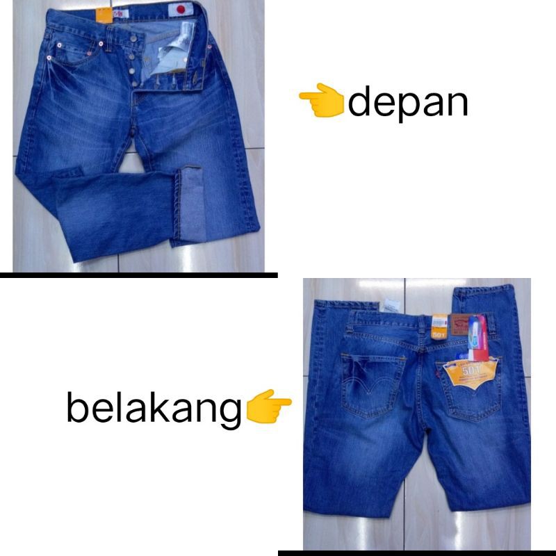 CELANA JEANS 501 MADE IN JAPAN