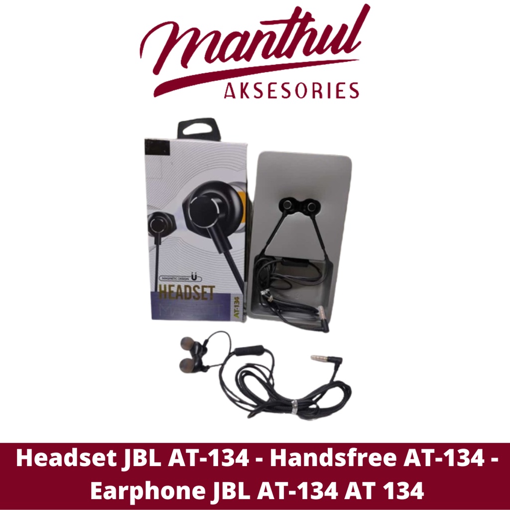 Headset JBL AT-134 - Handsfree AT-134 - Earphone JBL AT-134 AT 134