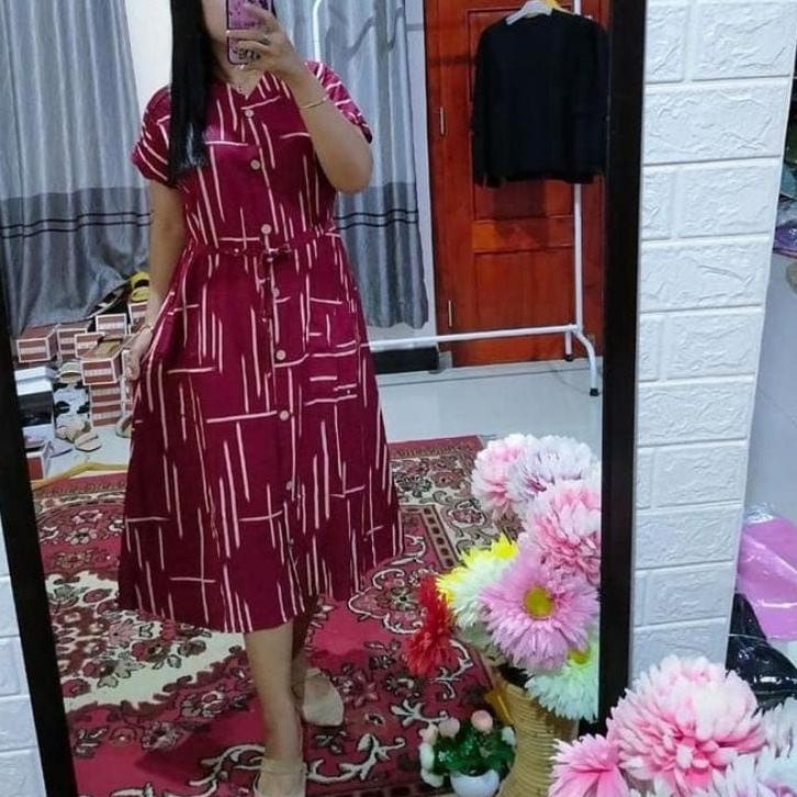 Jangan Ketinggalan order..  daster andin ikatan cinta/daster motif pagar/daster kekinian/daster busu