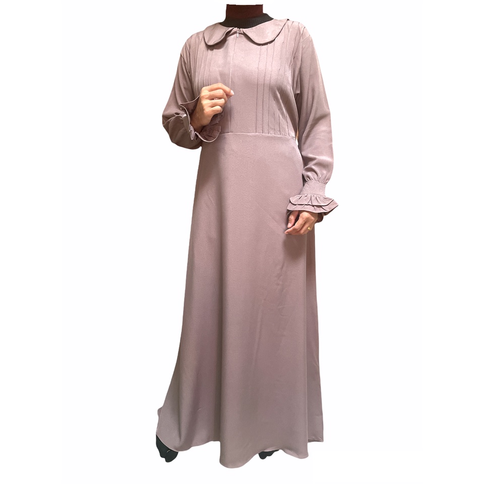 Haura Hijab Syari Gamis Premium Gamis Syari Bahan Shakila Tebal Dan Lembut Size S-XXL