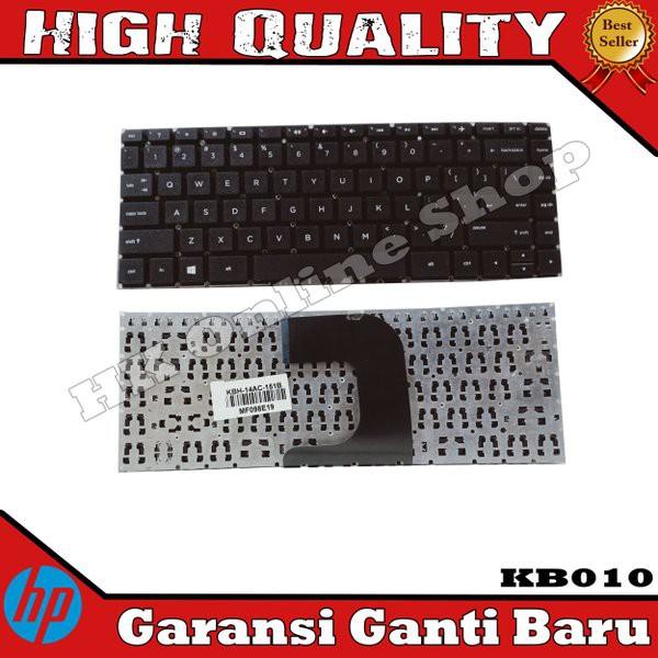 Keyboard Laptop Hp14 HP 14-AC HP14-AC181TU 14-AC001TX 14-AC003TX 14-AC156TU Hitam