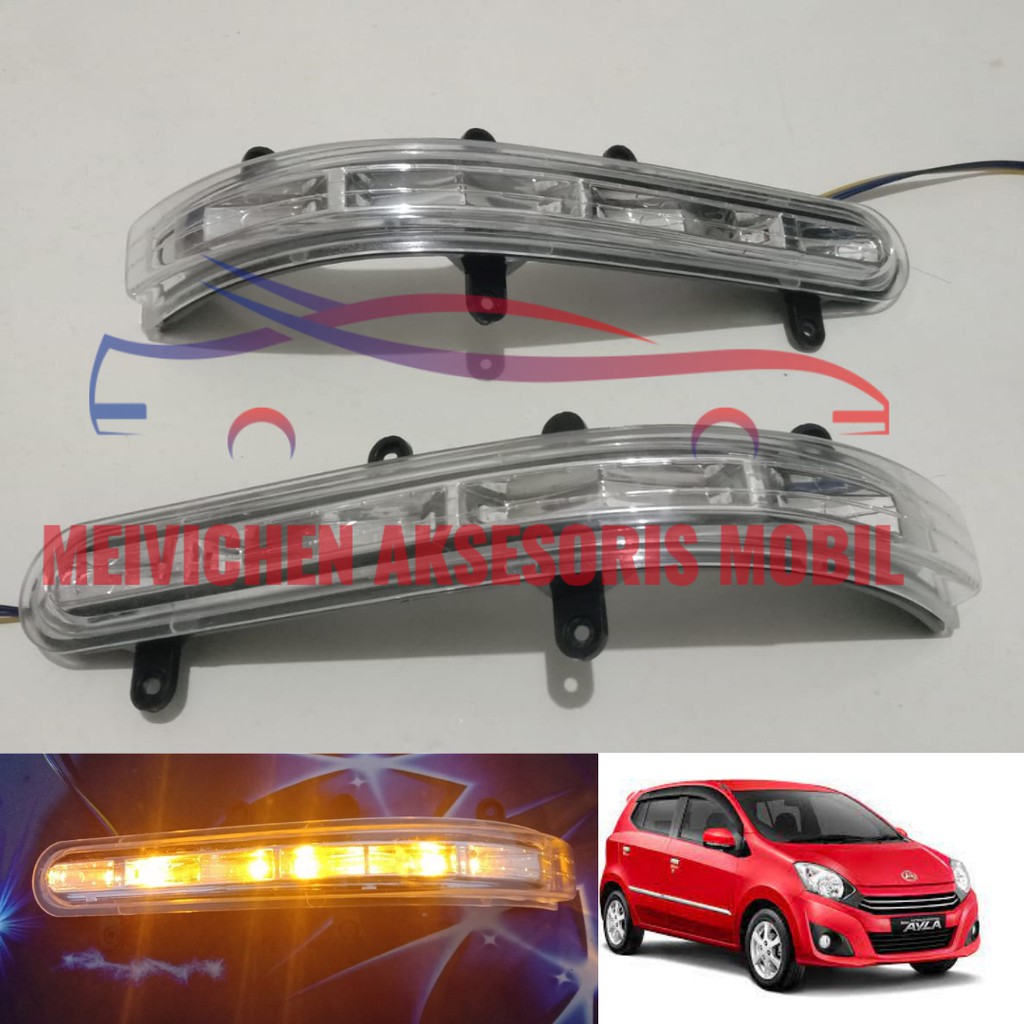 lampu sein spion mobil Agya / Ayla 2013-2017