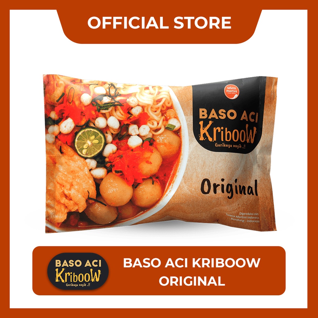 

Baso Aci Kriboow Original Boci Bakso