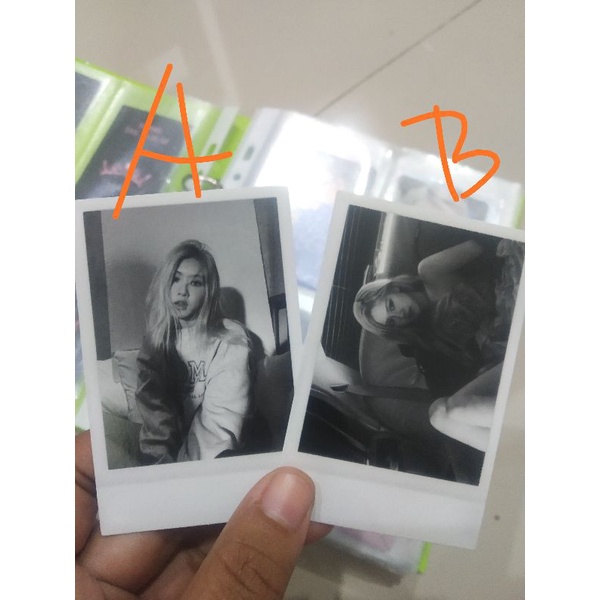 Photocard pc Rose Blackpink set Album R