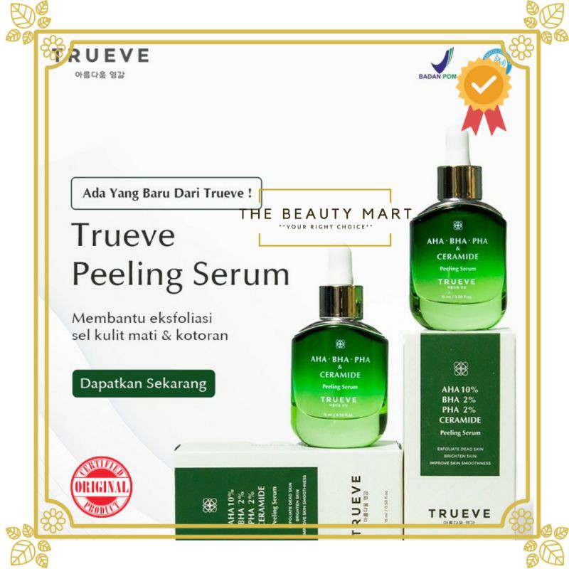 TRUEVE AHA BHA PHA &amp; CERAMIDE Peeling Serum