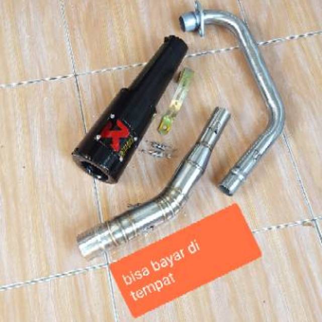 KNALPOT VIXION OLD AKRAPOVIC GP ROSI TERMURAH