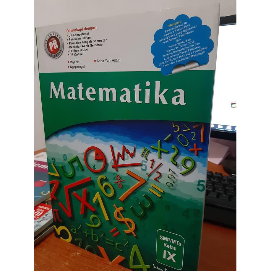 Buku Pr Matematika Smp Mts Kls 9 Intan Pariwara Shopee Indonesia