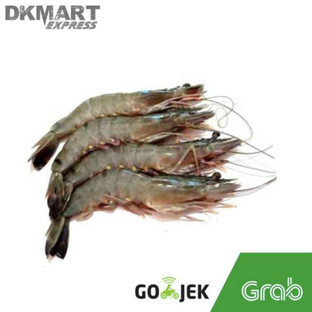 Udang besar segar 250 gram udang pancet udang black tiger udang windu segar