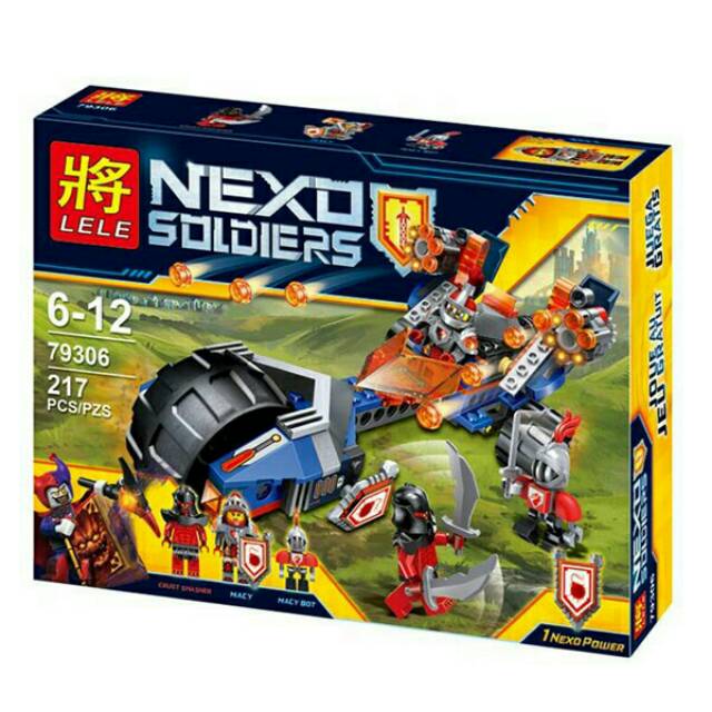 Brick LELE 79306 Nexo Soldiers