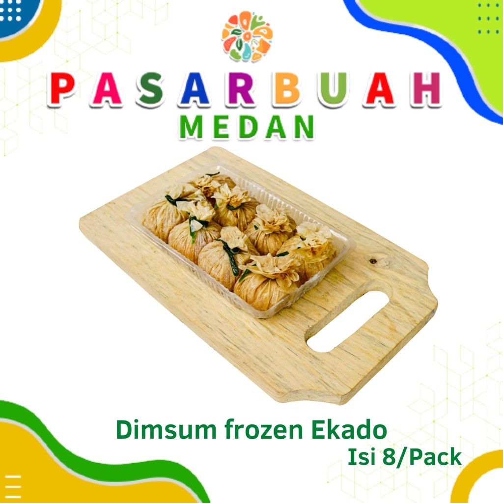 

DIMSUM FROZEN EKADO (PREMIUM) ISI 8/ PACK - DIMSUM MEDAN HALAL - DISTRIBUTOR DIMSUM MEDAN