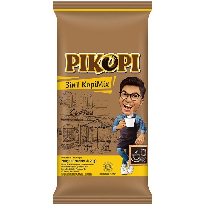 

Pikopi Kopi Mix Instant 3 In 1 10X20g