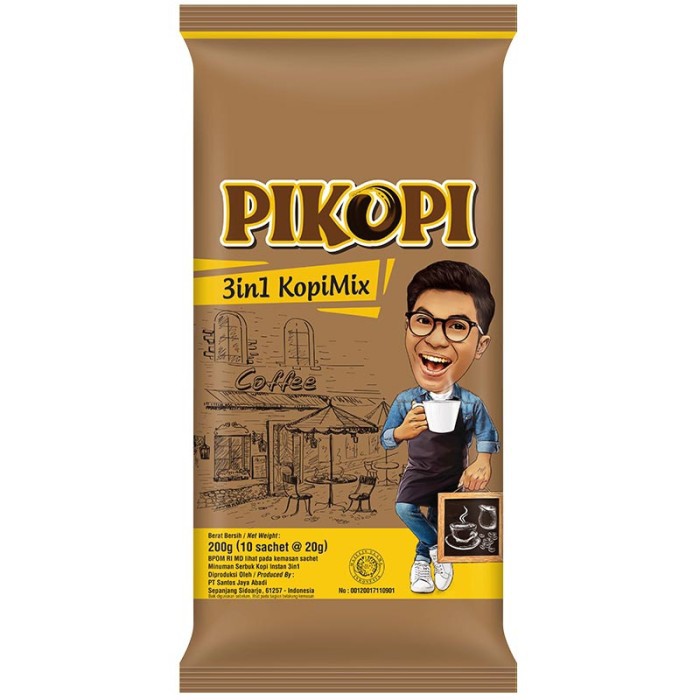 

Pikopi Kopi Mix Instant 3 In 1 10X20g