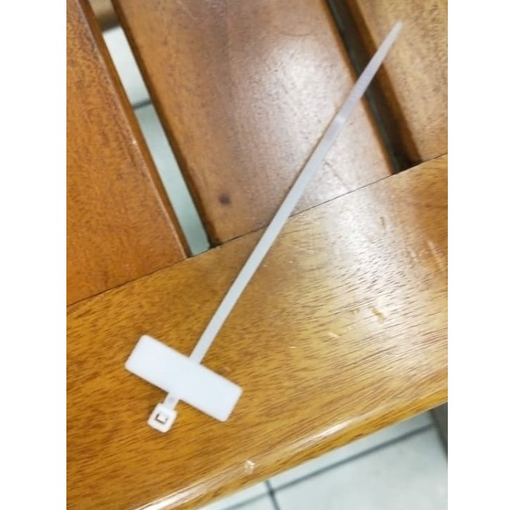 Kabel Ties 10cm Kabel Tis 2.5x100mm Qty 100pcs Putih atau Hitam Nylon 66