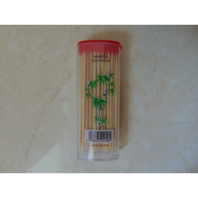 Tusuk Gigi Bambu Model Korek Api Bamboo Toothpick