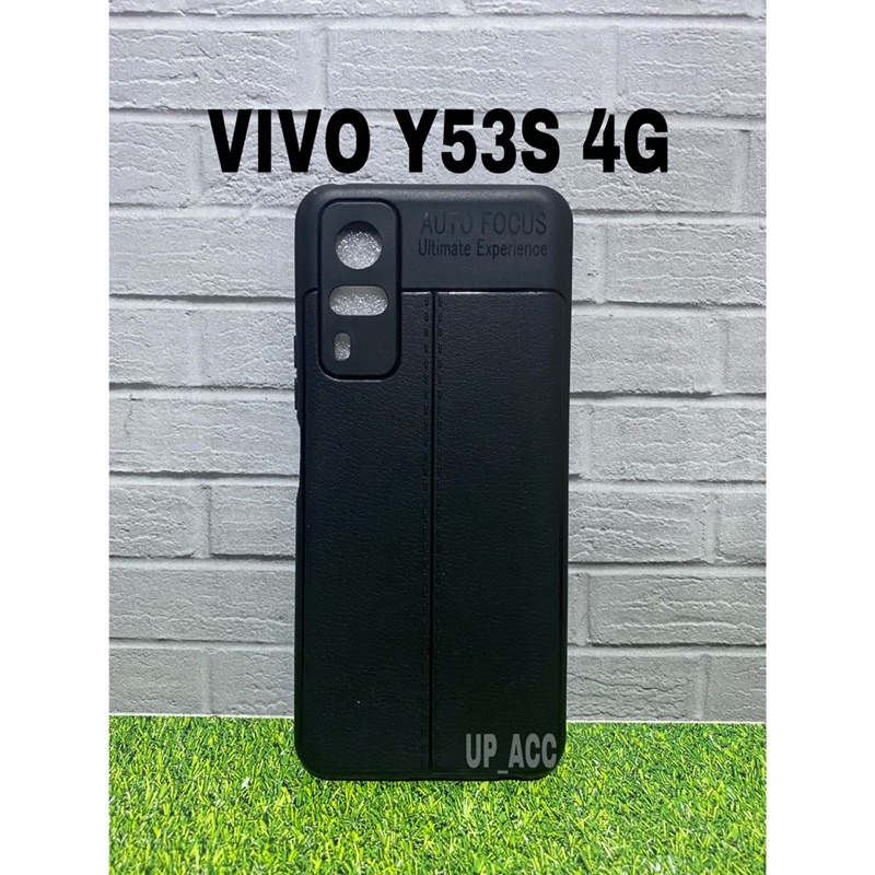 VIVO Y53S 4G Auto Focus Soft Case Hitam kulit jeruk Autofokus Tpu hitam