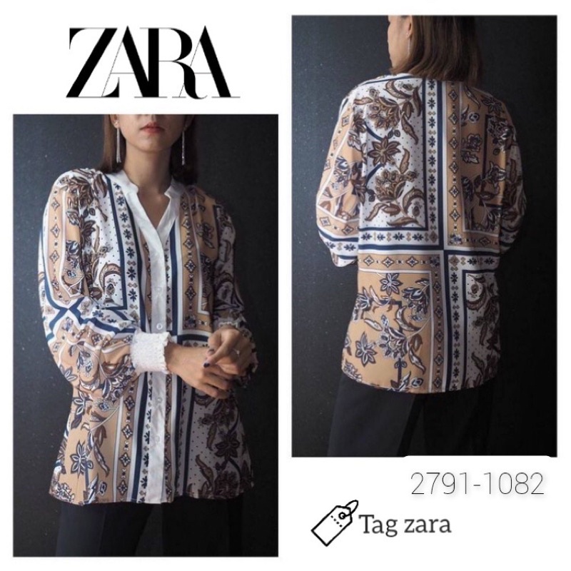 Kemeja ZARA // Baju Atasan Wanita Import Bangkok China Premium