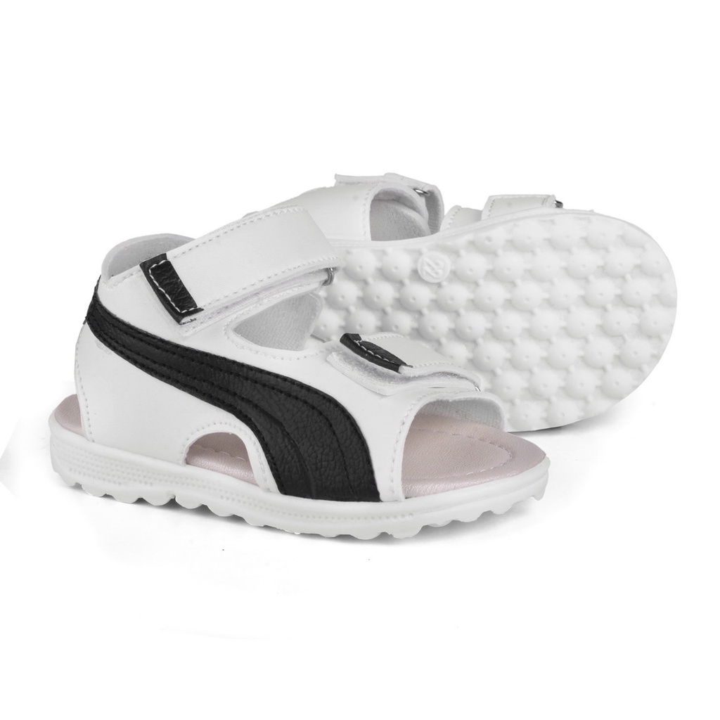 SANDAL ANAK LUCU RINGAN UNISEX SPM PUTIH