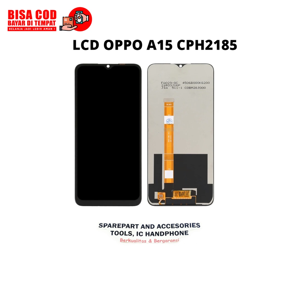 LCD OPPO A15 CPH2185 FULLSET ORIGINAL