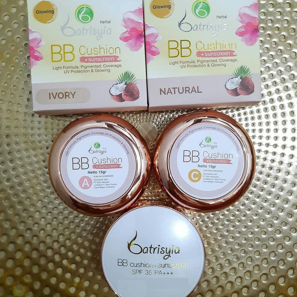 Batrisyia BB Cushion plus Sunscreen NATURAL