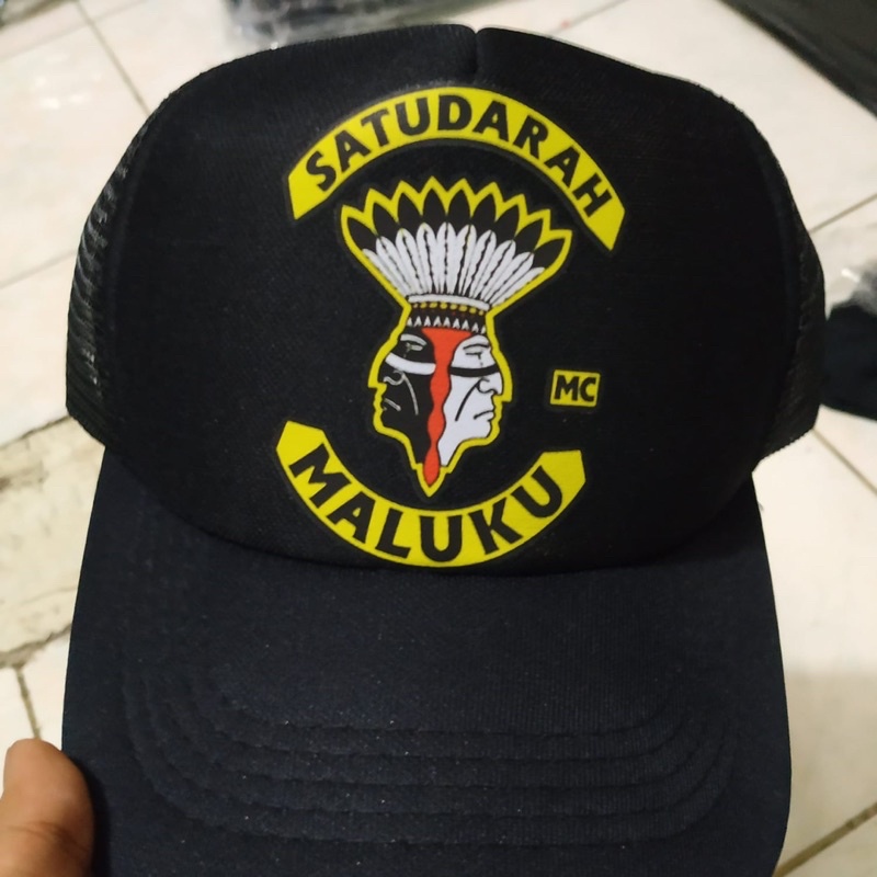 Topi Trucker Jaring Hat Satudarah Satu Darah Maluku