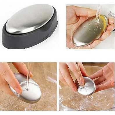 Termurah ! Steel Soap Sabun Cuci Tangan Stainless - HW071