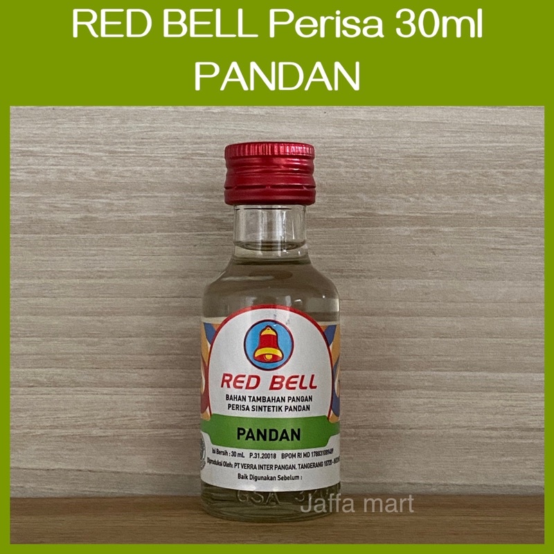 RED BELL Essence / Perisa 30ml BOTOL KACA - PANDAN