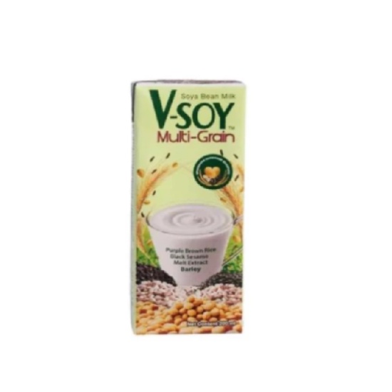 

V-SOY Multi Grain Soy Milk UHT 200 mL x 3 Pcs