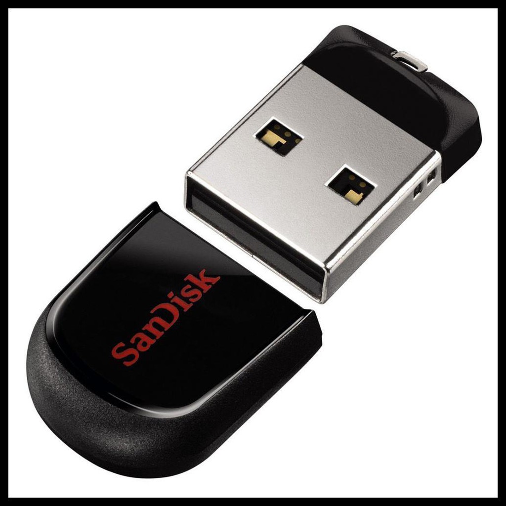 STOK TERBATAS FLASH DISK SANDISK CRUZER FIT USB FLASH DRIVE CZ33 16GB HITAM