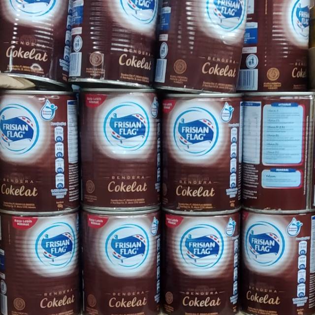 

Frisian flag rasa coklat •|• susu bendera kental manis 490gr