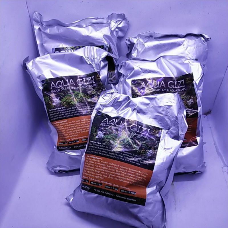 Aqua Gizi pupuk dasar Aquascape