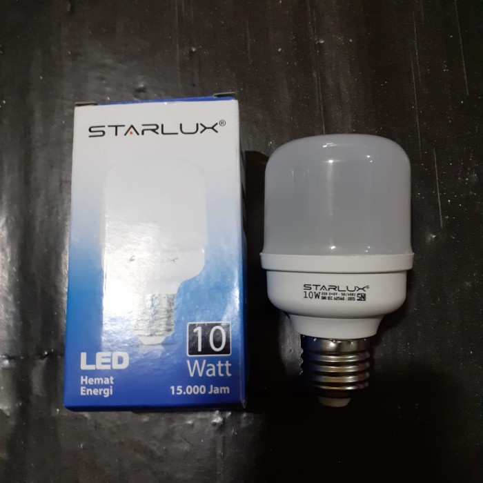Bohlam Lampu LED 10 Watt STARLUX SNI Cahaya Putih