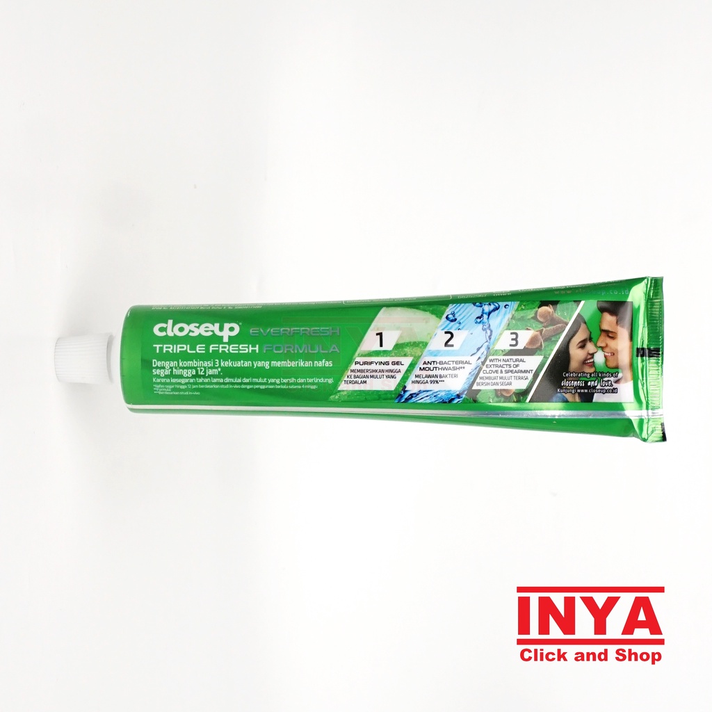 CLOSEUP EVERFRESH MENTHOL FRESH TOOTHPASTE 160gr - Pasta Gigi - Odol