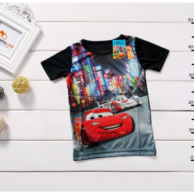 Kaos Anak Disney Cars