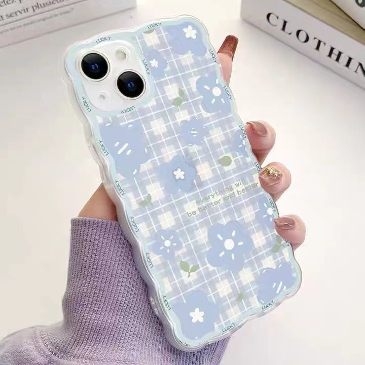 Folower Soft Case Transparan Untuk IPhone 13 12promax SE2 2020 11 Pro MAX 6S 7 8 Plus XR