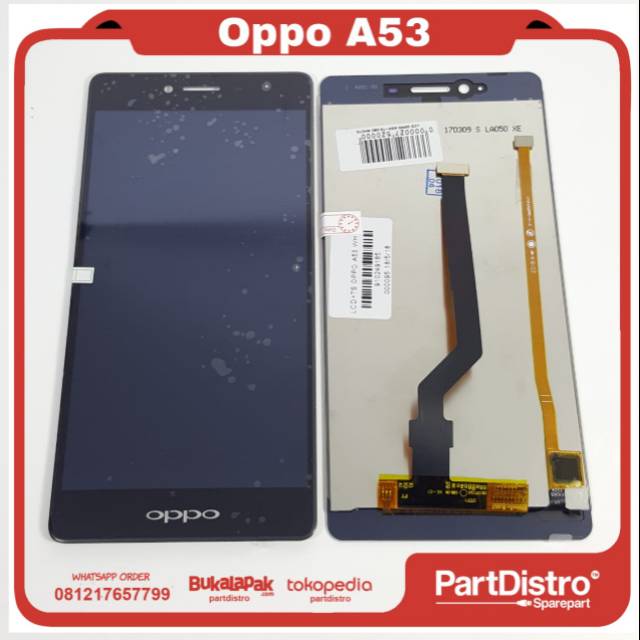 LCD TS OPPO A53 ORI BLACK / WHITE