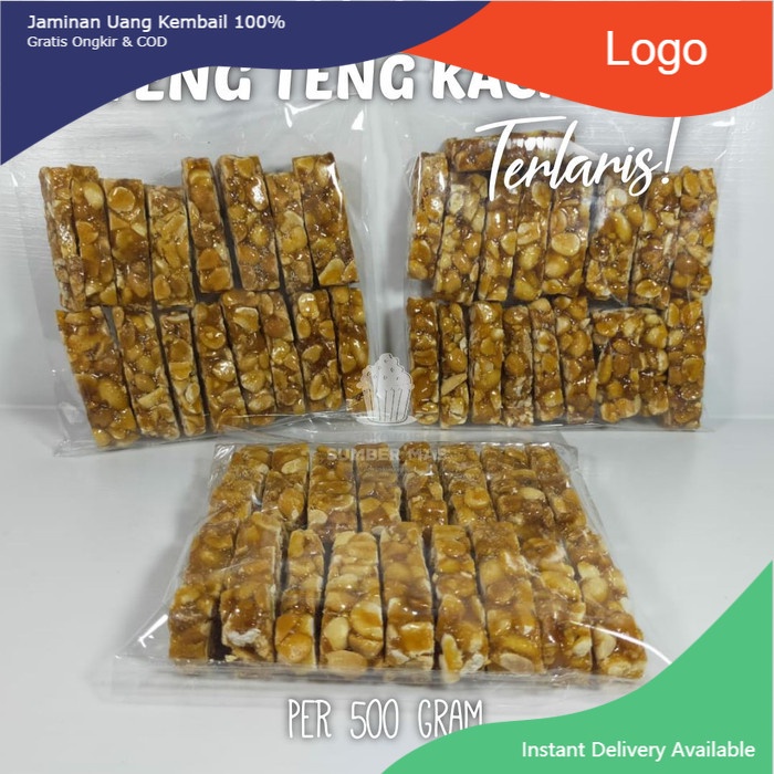 

MAKANAN KHAS SNACKS KUE TENG TENG KACANG MANIS TERLARIS PER 500 GRAM