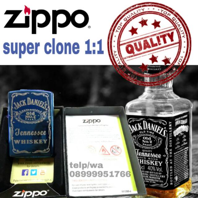 Zippo jack daniels logo