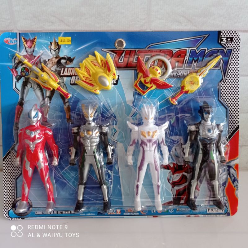 MAINAN ULTRAMAN + SENJATA