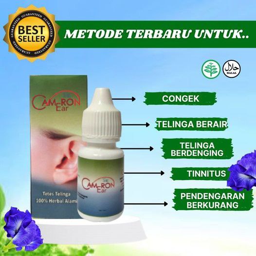 THE CAMERON  EAR / OBAT TETES AMPUH / TETES HERBAL ALAMI / CAMERON EAR / OBAT TELINGA / TETES TELING