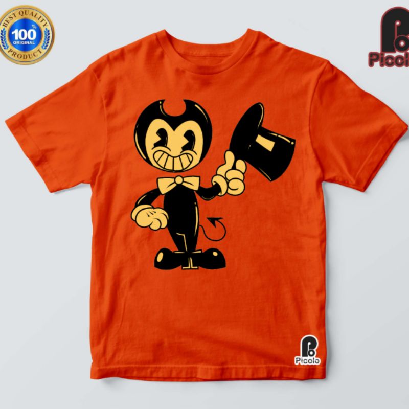 Kaos anak anak  bendy bahan premium