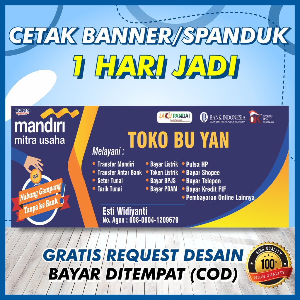 Jual BANNER SPANDUK BACKDROP BALIHO UMBUL UMBUL USAHA BISNIS TOKO KIOS ...