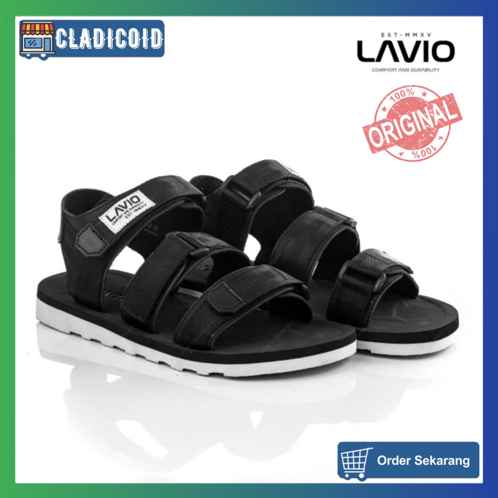 SANDAL DISTRO PRIA ORIGINAL SLIDE KUALITAS PREMIUM, KEREN TERBAIK COCOK UNTUK FORMAL LAVIO MAGNA