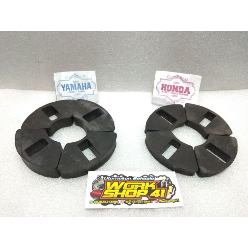 karet penahan tromol nap gir gear bahan karet ban truck forklif pnp tromol yamaha rx king vega jupit