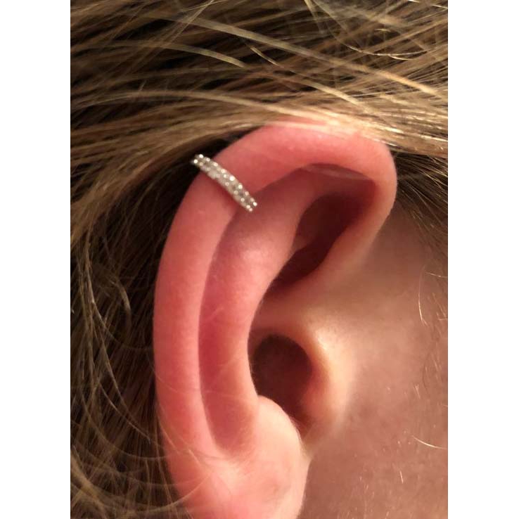 Grosir Anting Hoop Tulang Rawan Tragus Tindik Pinna Hidung Palsu Helix Rook Piercing 20G Tembaga